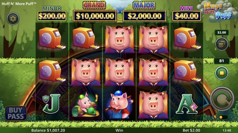 Huff N' More Puff Slot