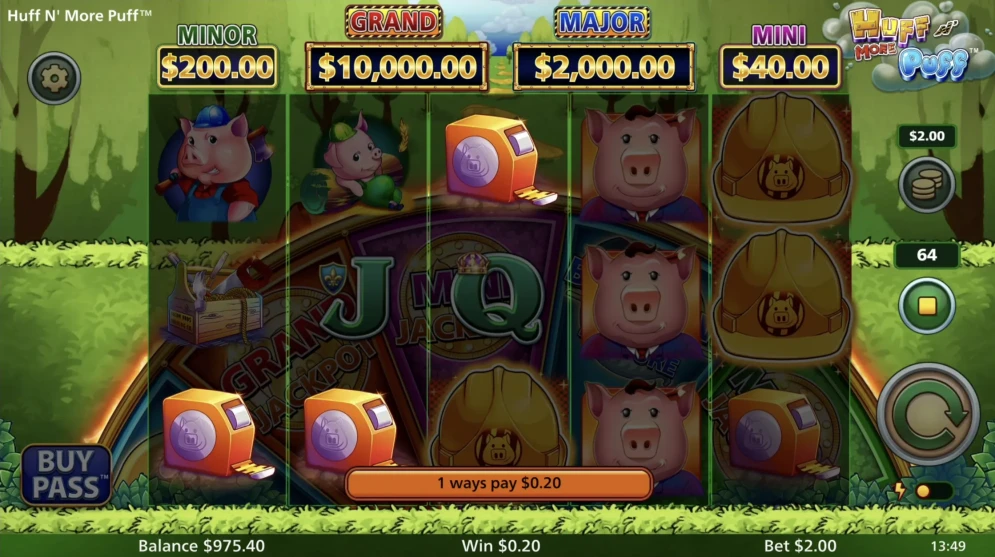 Huff N' More Puff Slot