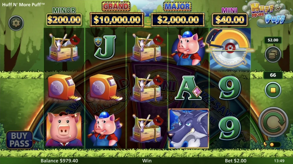Huff N' More Puff Slot